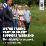 Play your part in our Silent Support Weekend